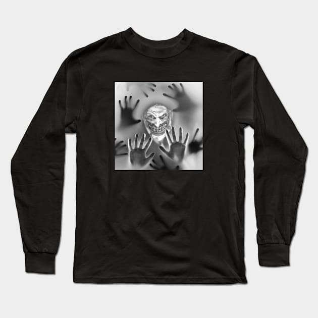 Tootsy Hands Long Sleeve T-Shirt by Infinity Clown Army